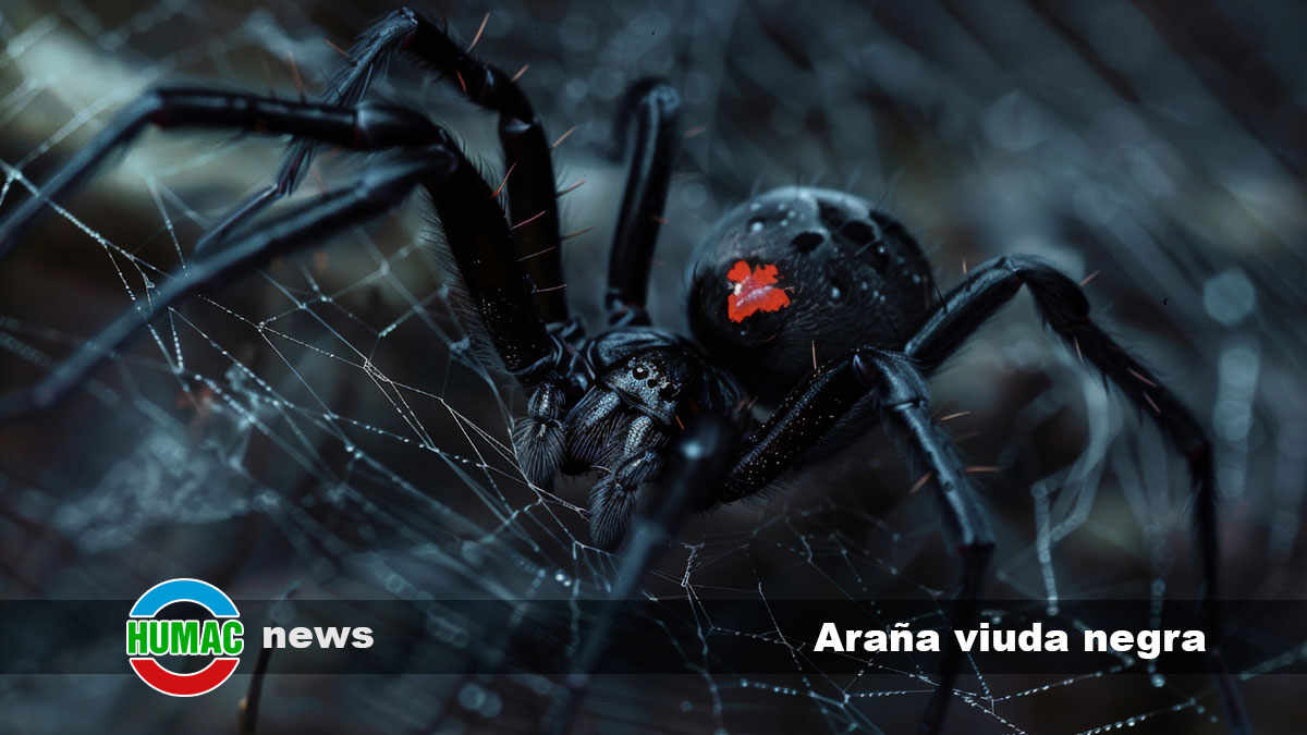 Araña viuda negra: Un depredador sigiloso en el reino de las arañas