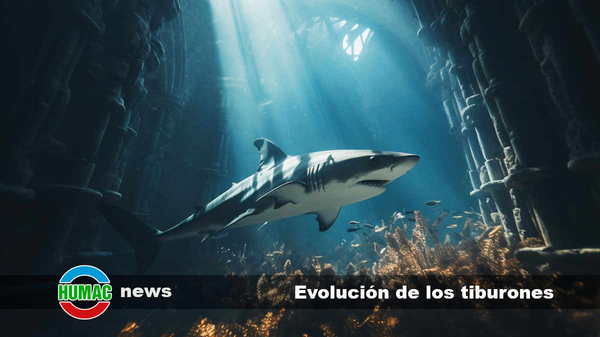 evolución de los tiburones